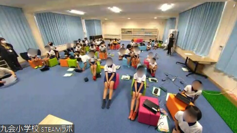 自然サイクルプログラミング(九会小5年生)