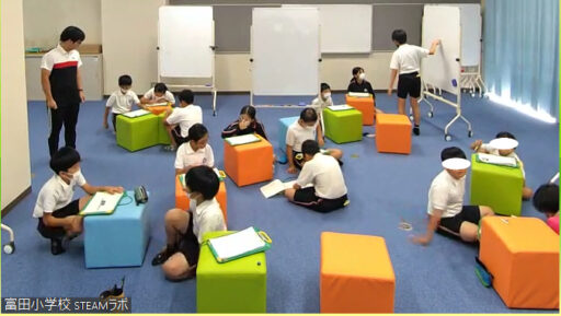 因果ループ図作成講座（富田小5年生）